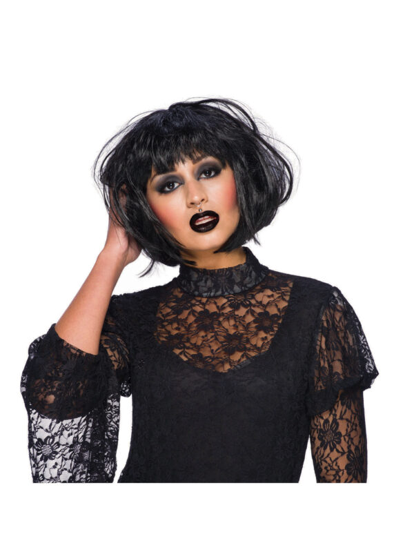 Black Bob Wig, Bob wig, straight black bob wig