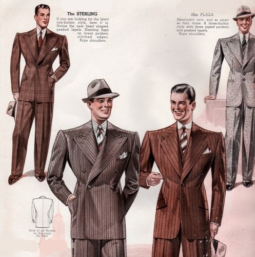 1940s Mens Fashion