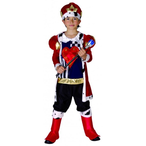 Boys King of Hearts Costume