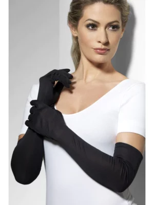 Black Gloves, Long black gloves, evening gloves