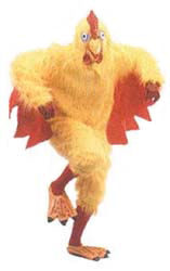 Unisex Adult Chicken Fancy Dress Costume Hire