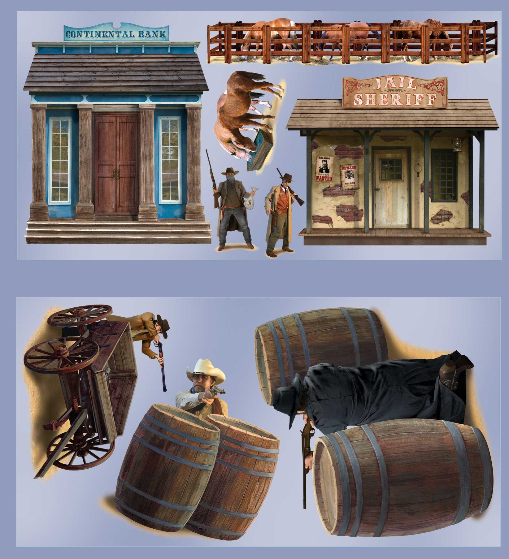 Wild-West-Shoot-Out-Props-Wall-Add-on