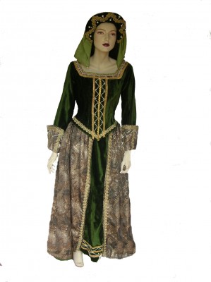 Tudor-Queen-green-corduroy
