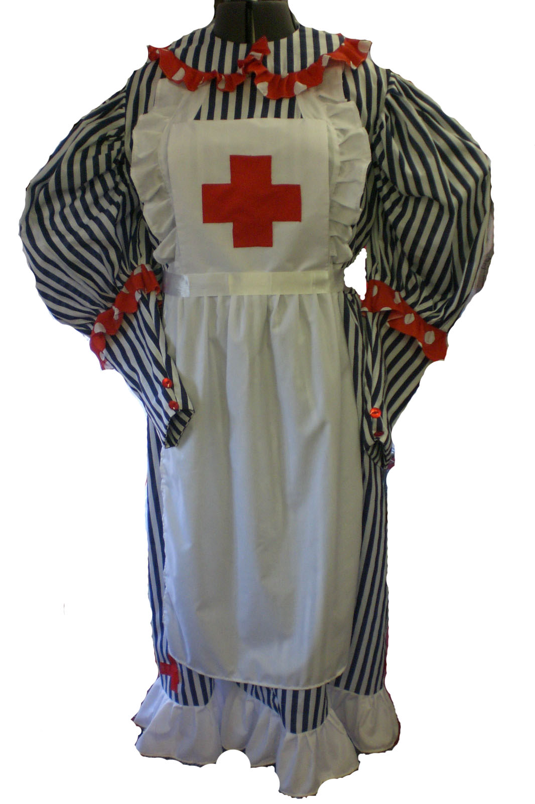 Male Nurse Outfit, Pantomime Dame Nurse Costume Nanny