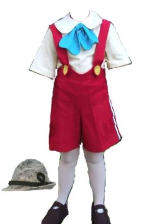 Pinocchio Costume Fairy Tale Character Fancy Dress