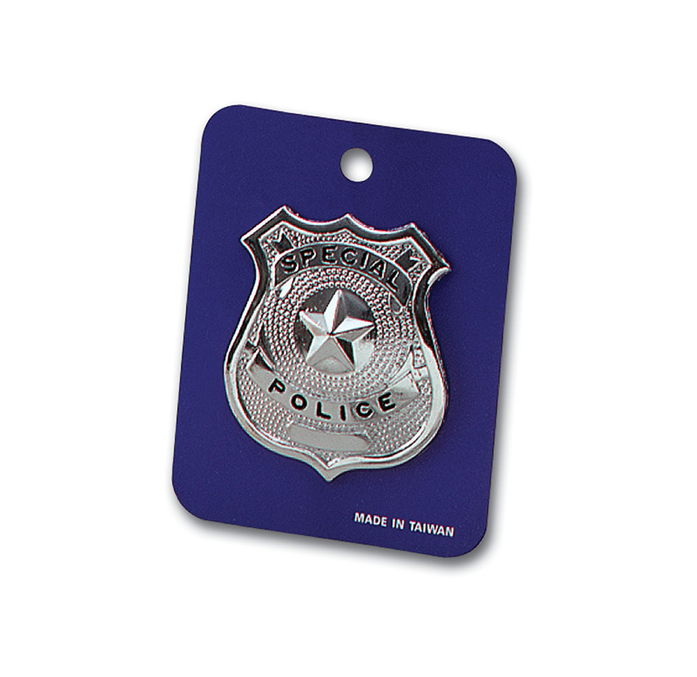 Metal Police Badge