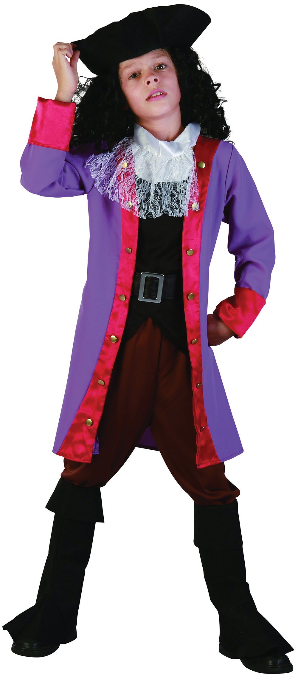Kids Pirate Captain Hook Costume