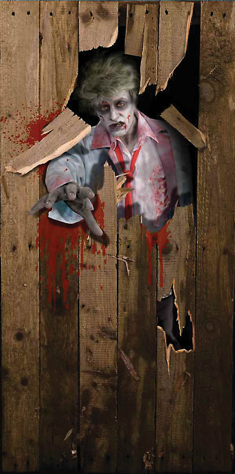 Halloween Door Poster Dead Zombie 3' X 6' Room Decoration