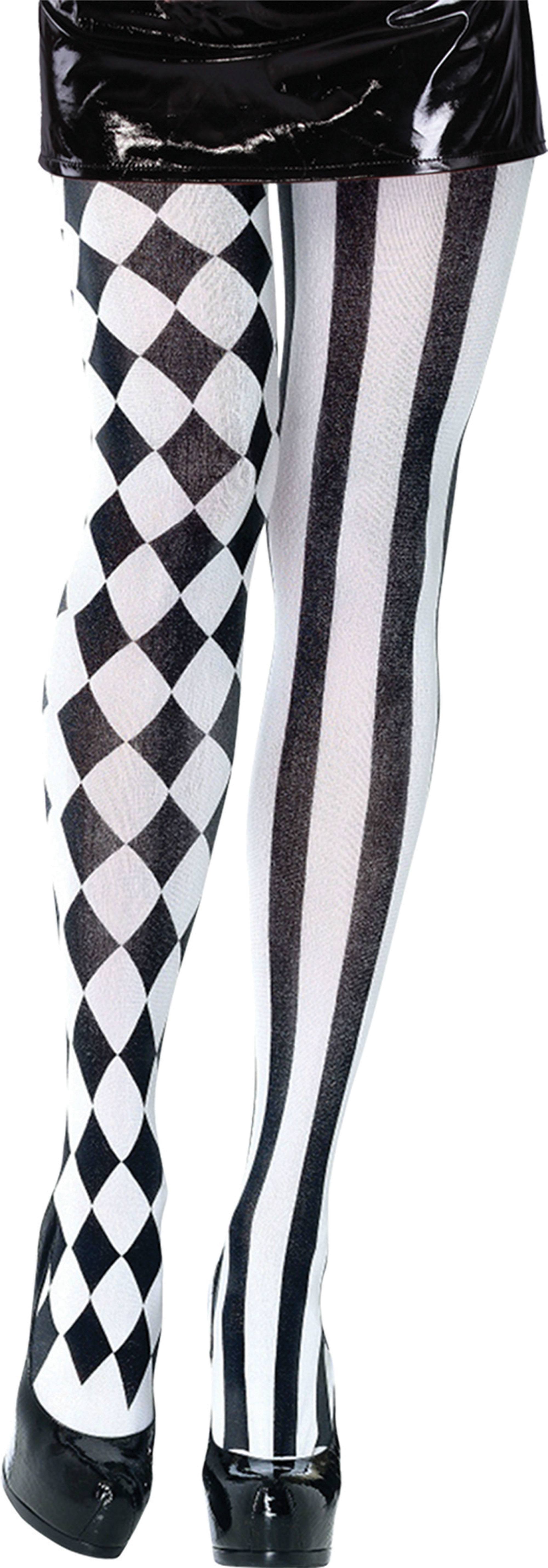 Harlequin_Tights_Black_and_White