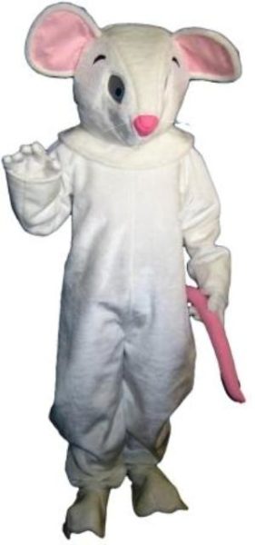 Deluxe White Mouse Costume