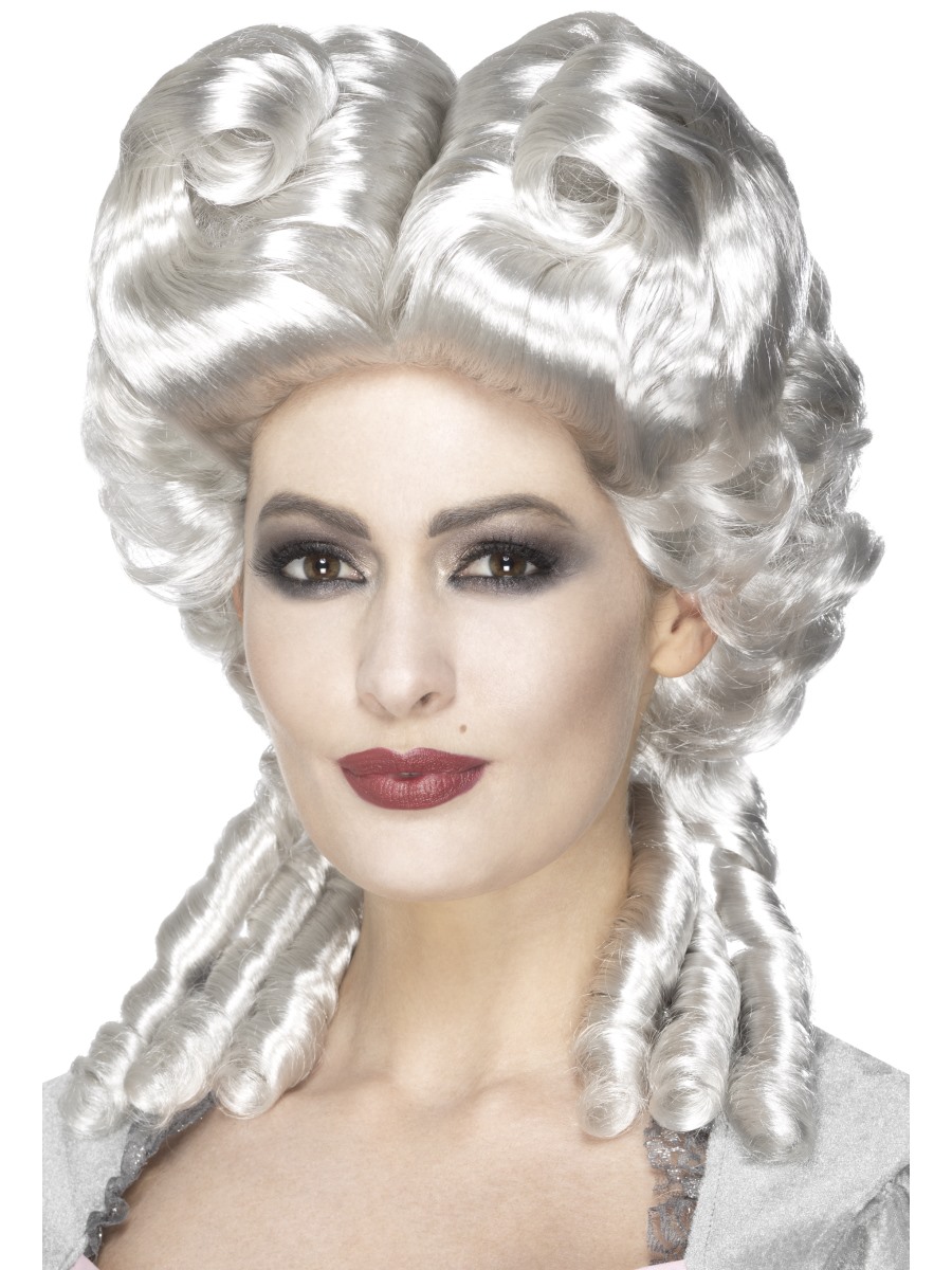White Marie Antoinette Costume Wig