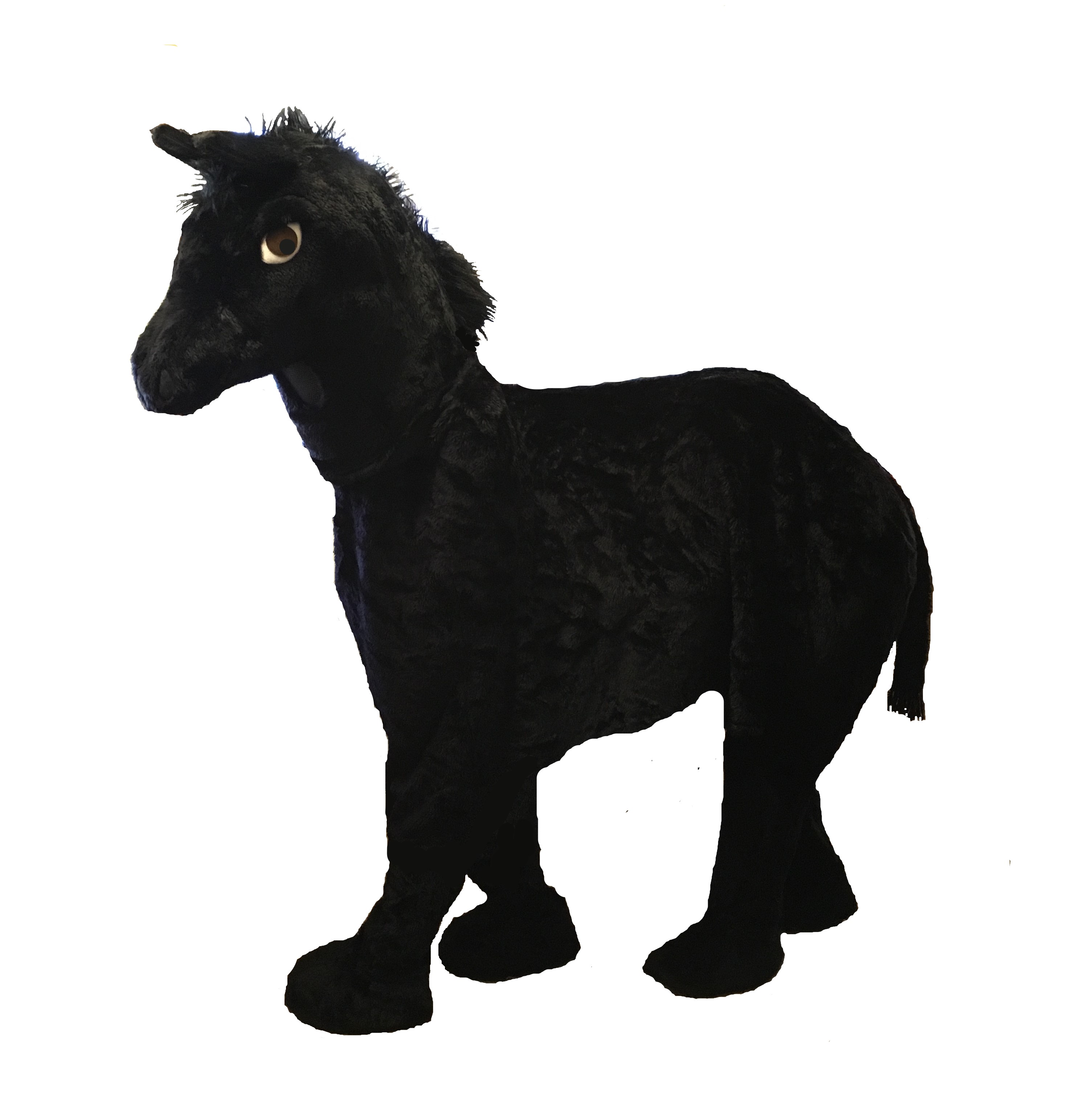 Pantomime 2 Person Horse Costume Black Stallion