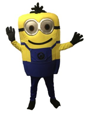 Yellow Mini man Mascot Fancy Dress