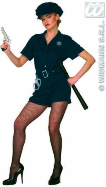 Sexy Policewoman Costume Adult Sexy Cop 10 - 12