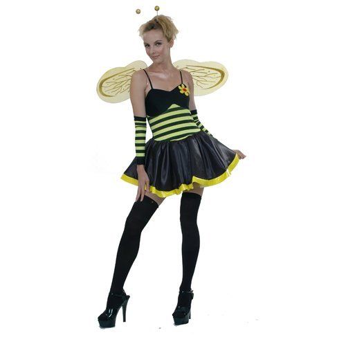 Bumblebee costume for a lady who knows she's the Queen Bee! 