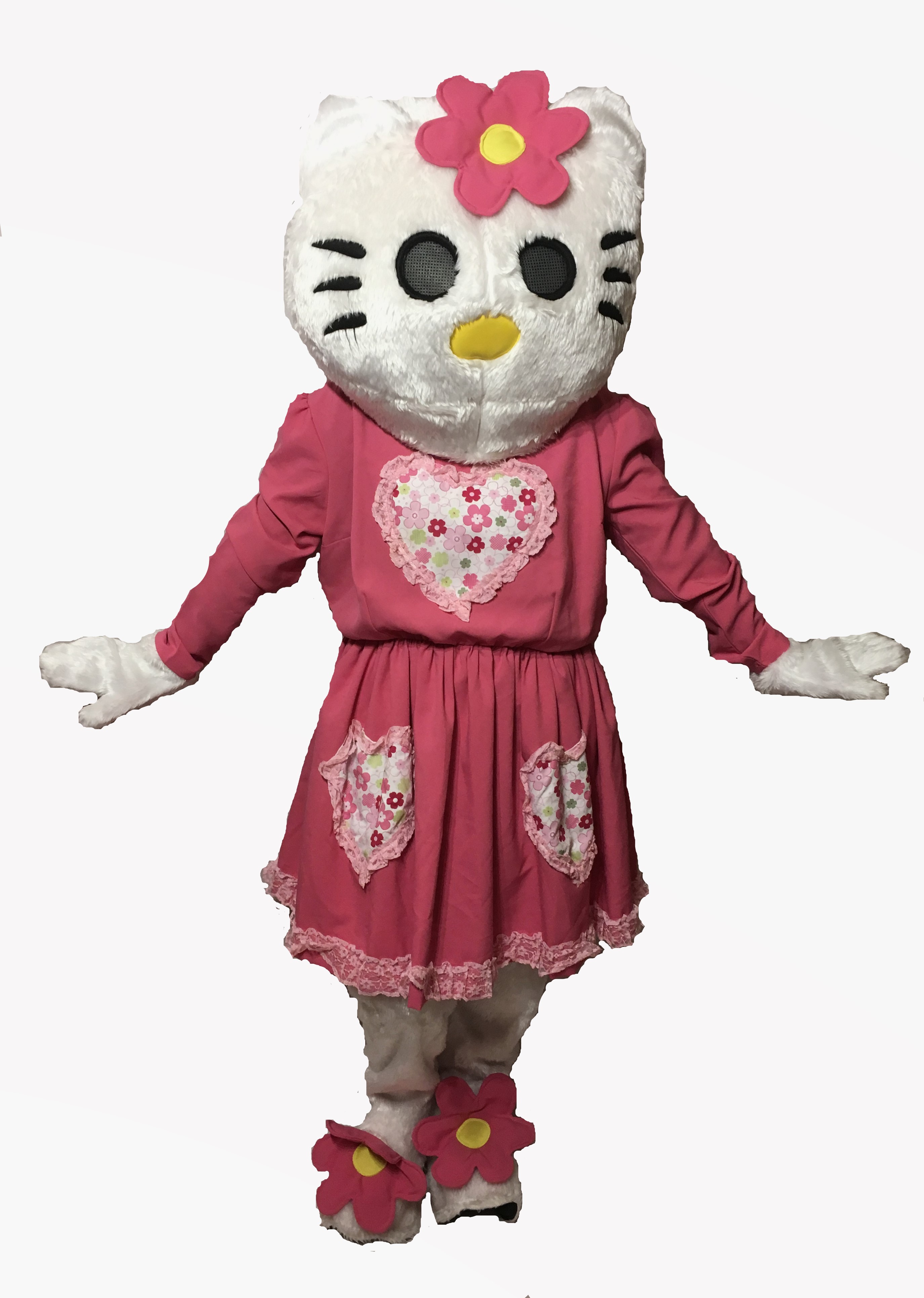 Deluxe Hello Kitten Fancy Dress Costume Hire