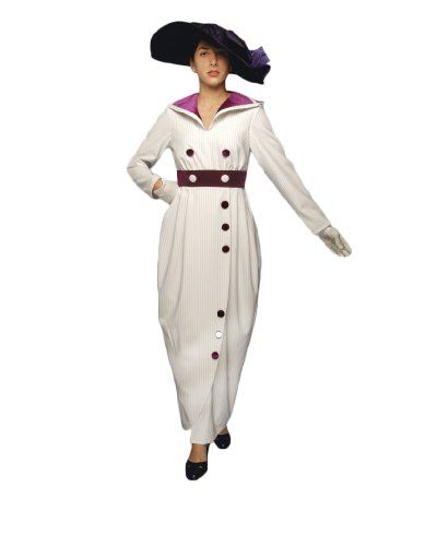 Titanic Costume Edwardian 1st Class Ladies Travelling Dress