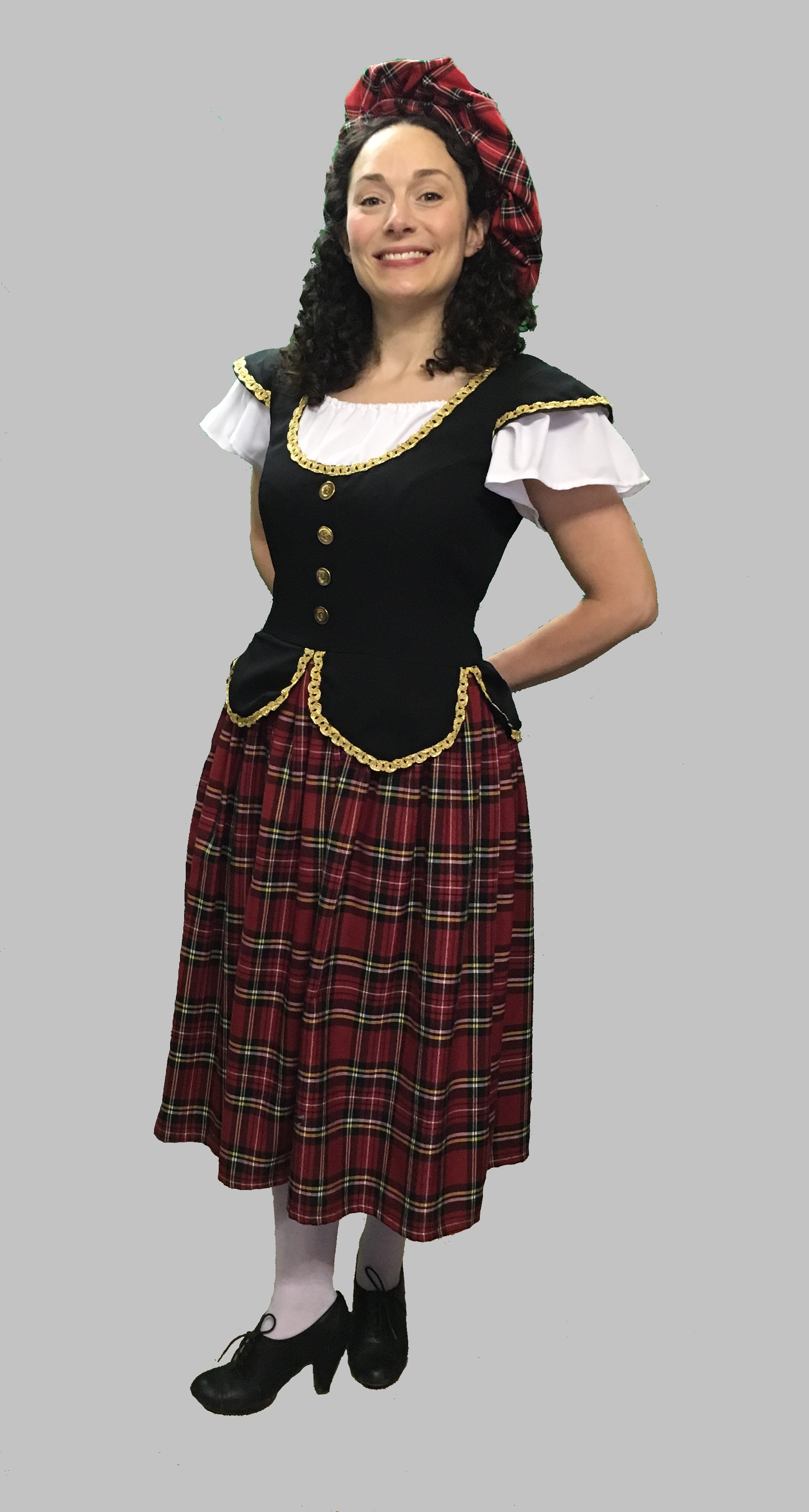 Scottish Fancy Dress Costume, Highland Outfit