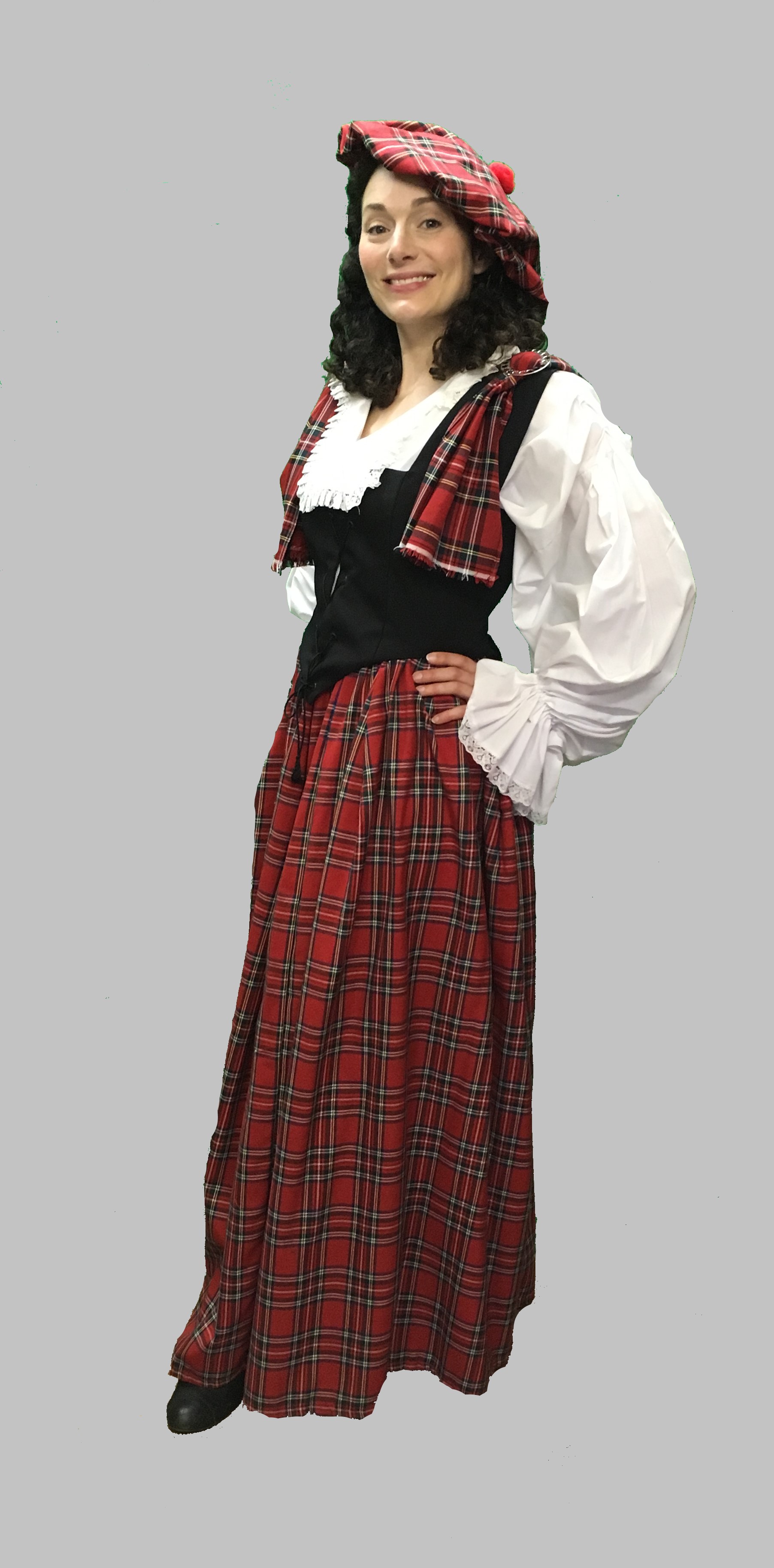 Ladies Scottish Costume