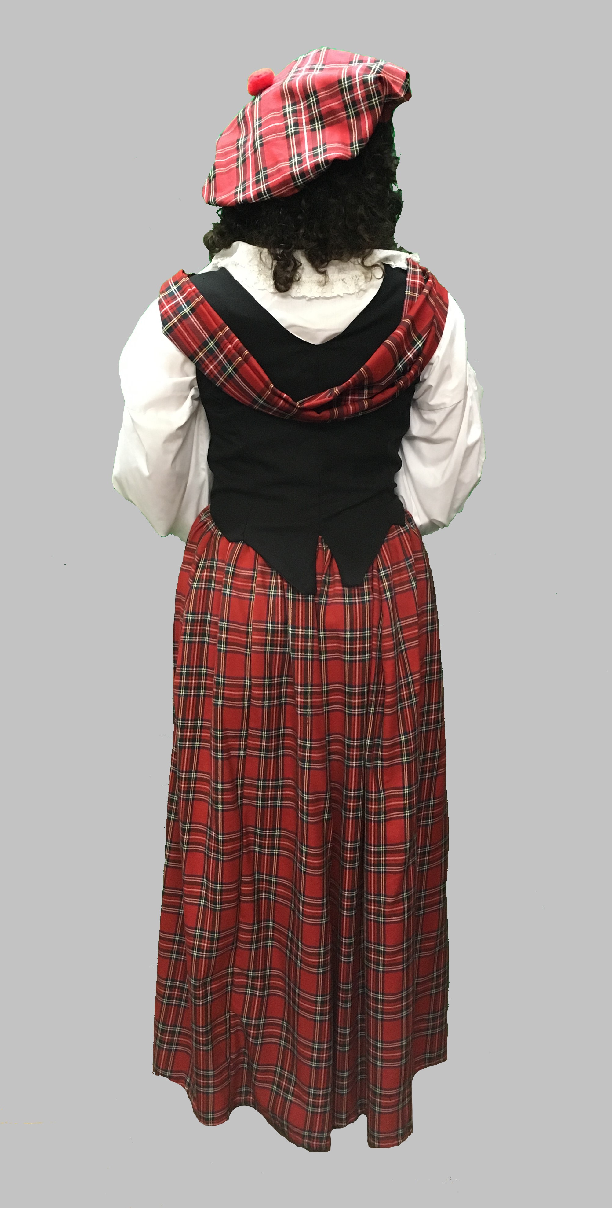 Ladies Traditional Scottish Costume, Highland Outfit