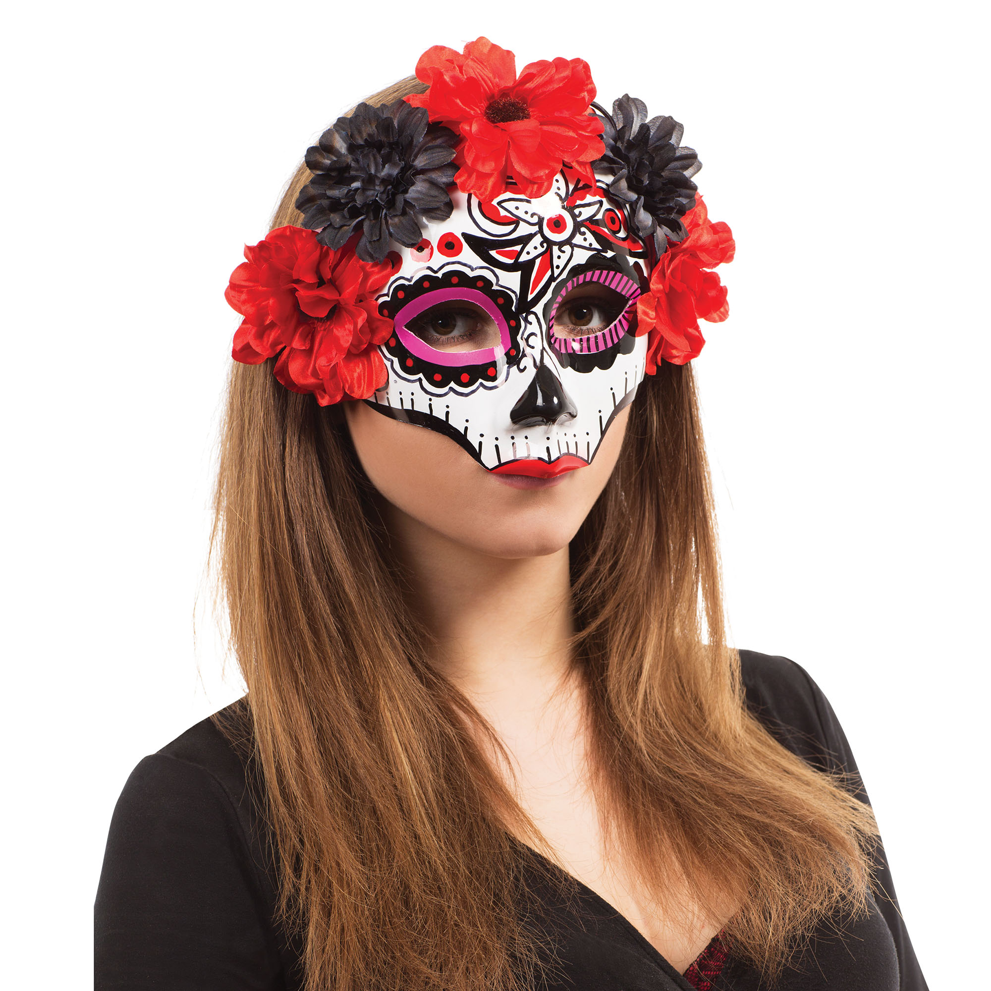 日本に Women's Masquerade Mask Mexican Day Of The Dead Masque iglamdigital ...