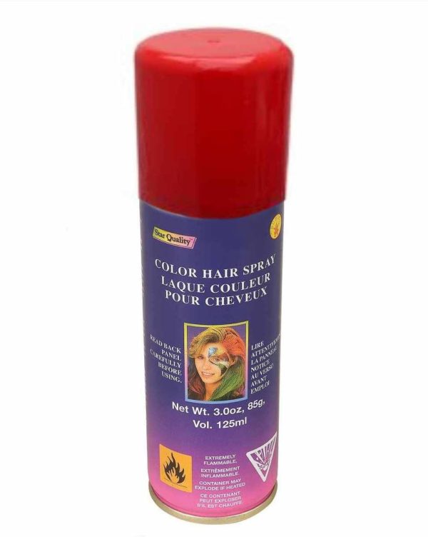 Red Hairspray, Temporary Hair Colour Red, Hair Dye Spray