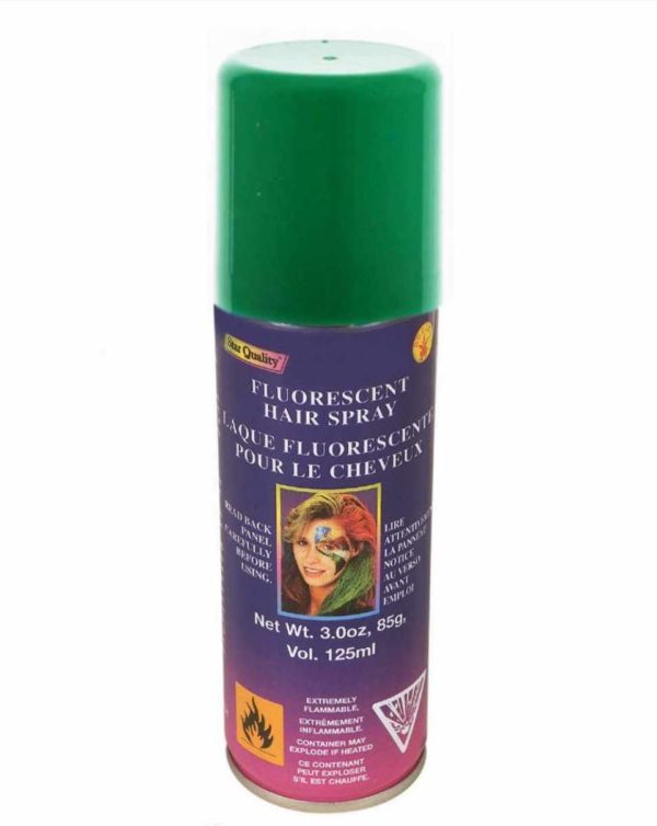 Green Hairspray, Temporary Hair Colour Green, Hair Dye Spray