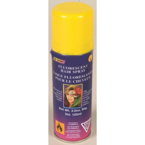 Yellow Hairspray, Temporary Hair Colour Yellow, Hair Dye Spray
