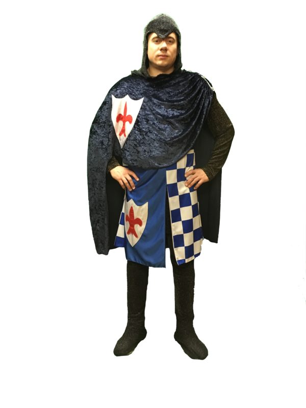 Knight Fancy Dress Sir Percival, Adult Crusaders Costume