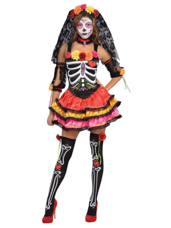 sexy day of the dead outfit