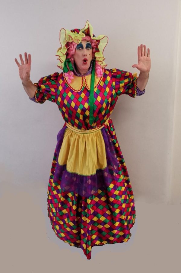 Widow Twankey Costume, Pantomime Dame Fancy Dress