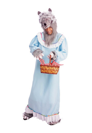 Grandma Wolf Costume Adults Big Bad Wolf Fancy Dress