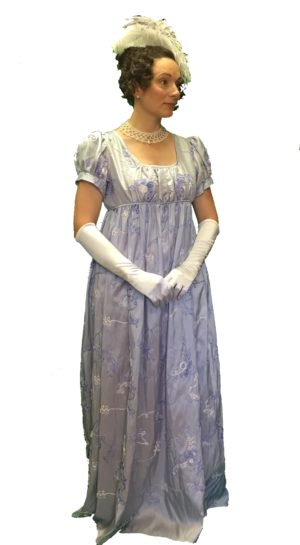Regency Dress Hire Bridgerton Gown