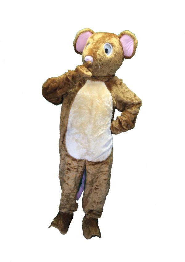 mouse costume brown