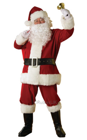 SANTA SUIT DELUXE Size Standard Plush Father Christmas