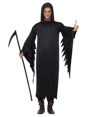 Screamer Costume Ghoul Fancy Dress Halloween Robe STD