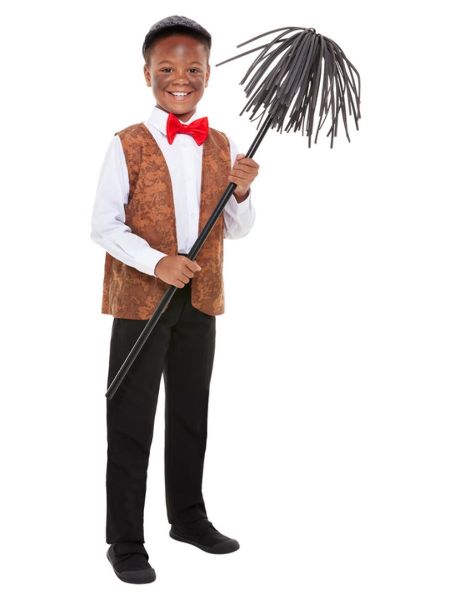 Kids Chimney Sweep Costume Kit Childs Fancy Dress Victorian