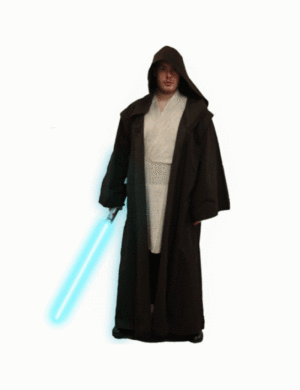 Obi Won Ben Kenobi Costume Jedi Star Wars Fancy Dress