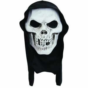 Skull Hooded Mask Terror Masks Skeleton Head Halloween