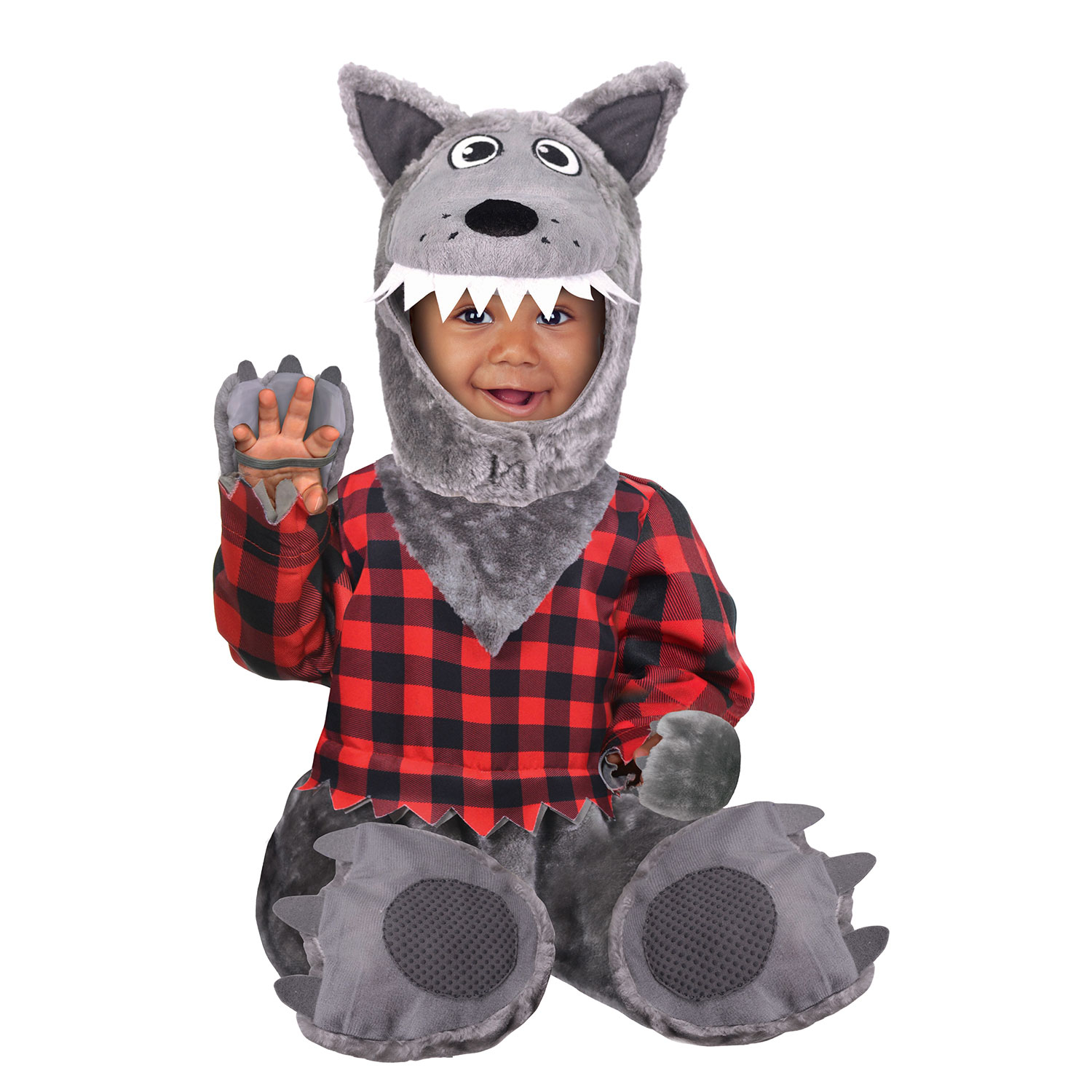 Kids Baby Wolf Costume Boys Halloween Fancy Dress 6-12 mths