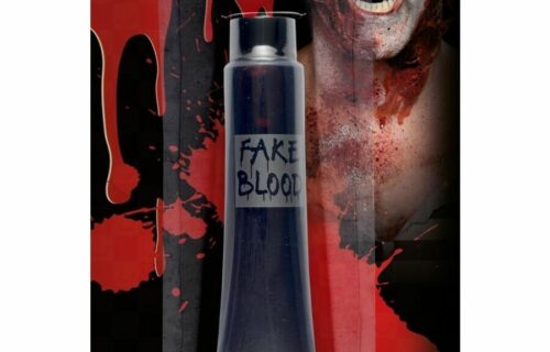 Dark Red Blood Gel Tube Vampire Fake Blood Realistic Halloween