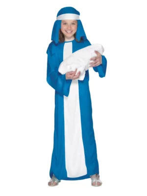 Kids Mary Costume Mary Childs Nativity Fancy Dress