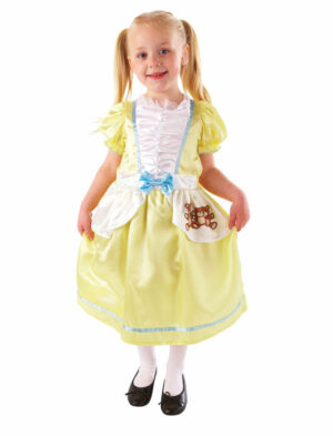 Goldilocks Children’s Costume, Girls Fairy Tale Fancy Dress