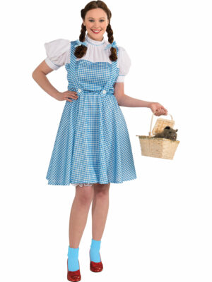Plus Size Dorothy Costume Wizard of Oz Adult Fancy Dress 16-22