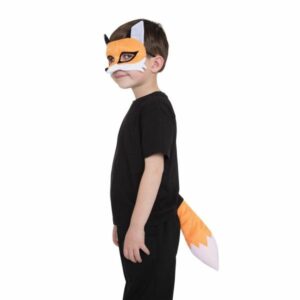 Fox Set, Fox Mask and Tail Accessories, Fox Dress up Set