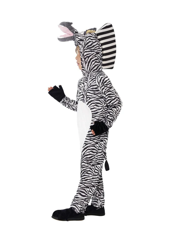 Childs Marty The Zebra Costume animal fancy dress