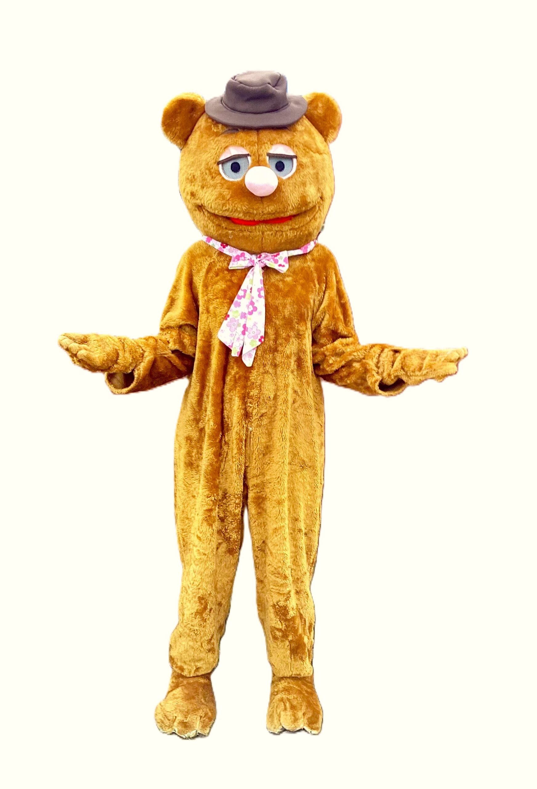 Fozzie Bear Costume Muppet Show Fancy Dress 70s 80s Mascot
