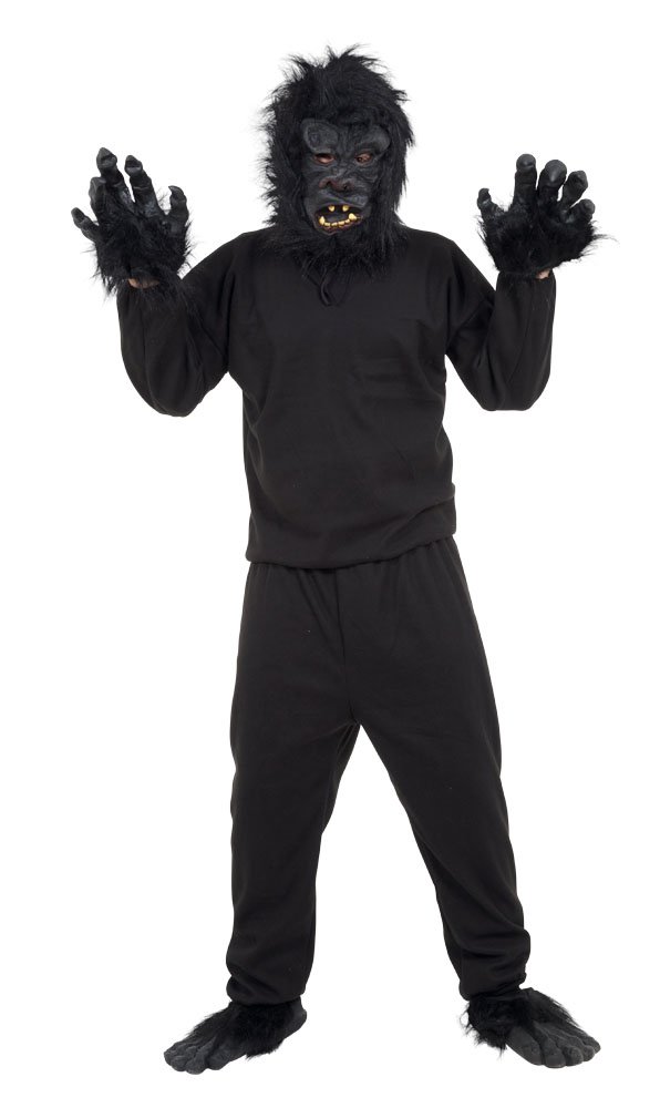Adult Gorilla Mask Costume