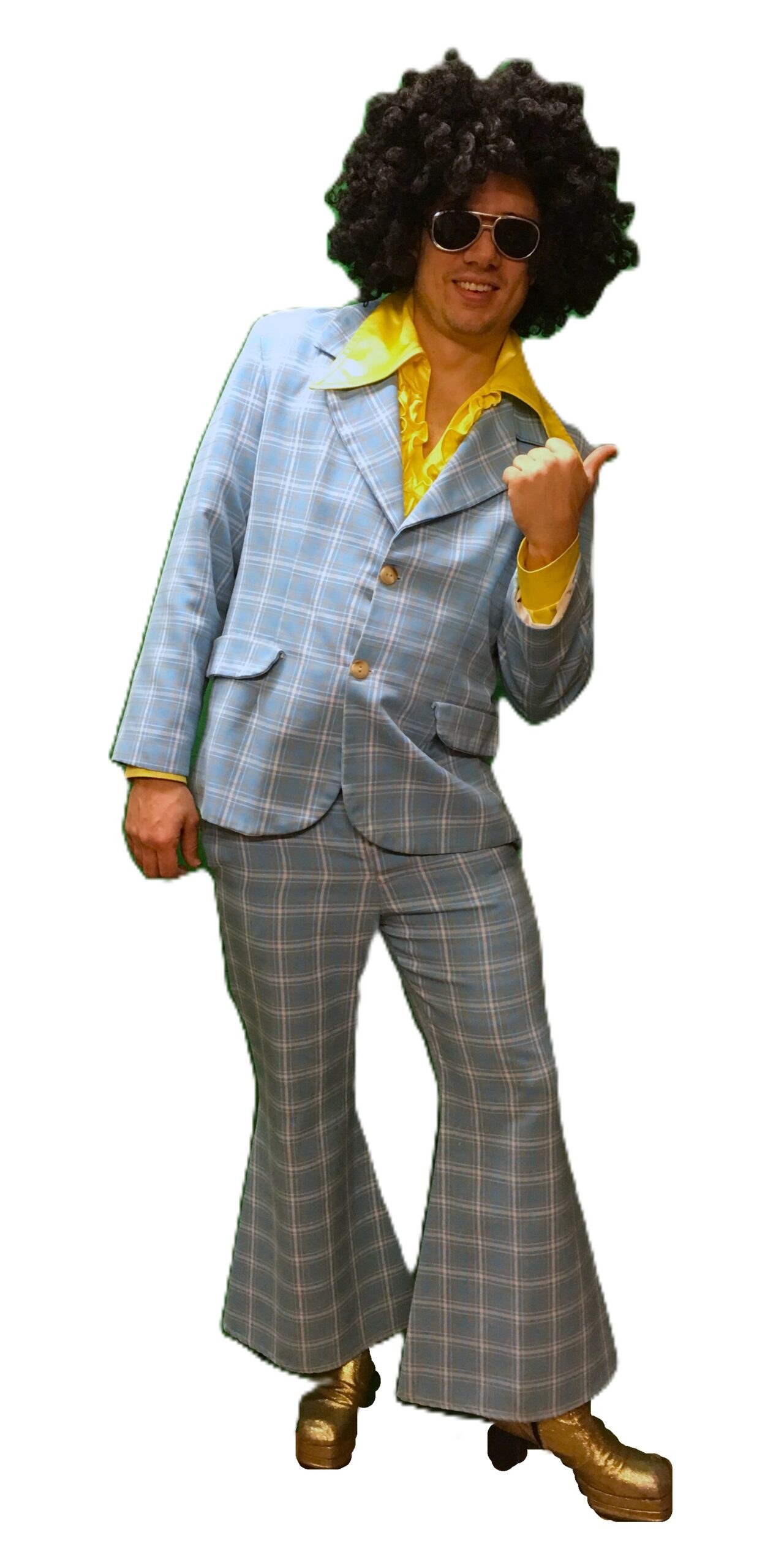 70s Disco Suit Costume for Men | Retro Disco Fancy Dress Party Outfit