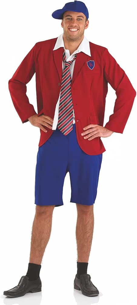 School Boy Costume, Head Boy XL Adult Schoolboy Costume